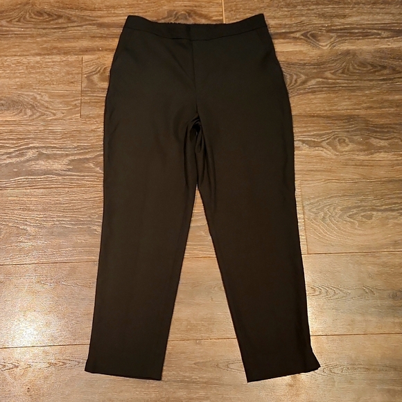 ❤️ NWOT! BANANA REPUBLIC HIGH RISE HAYDEN FIT SLIM STRAIGHT PULL ON ANKLE PANTS - Picture 8 of 8